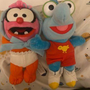 Muppet Babies Gonzo and animal plushies